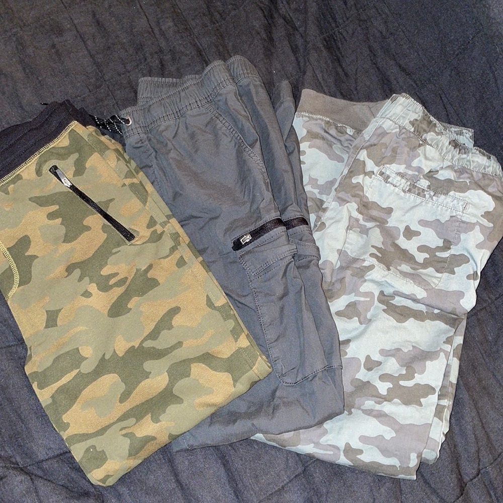 3 pair boys pants - size 14-16
